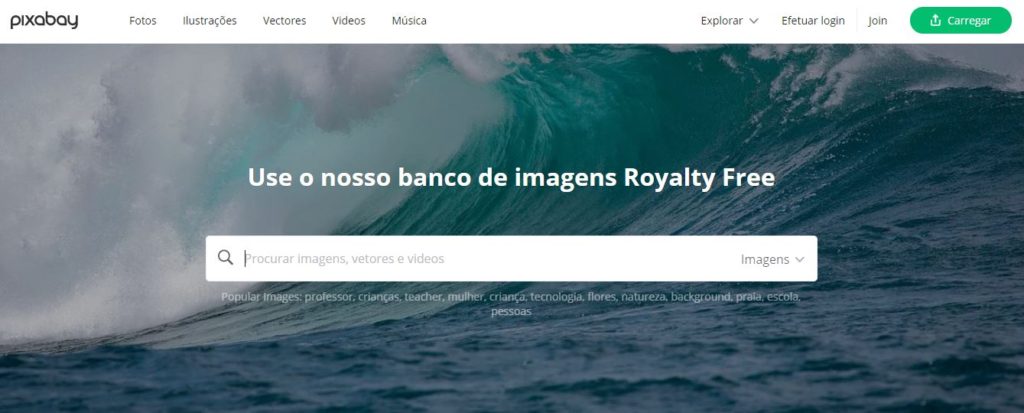 Banco de imagens - Pixabay