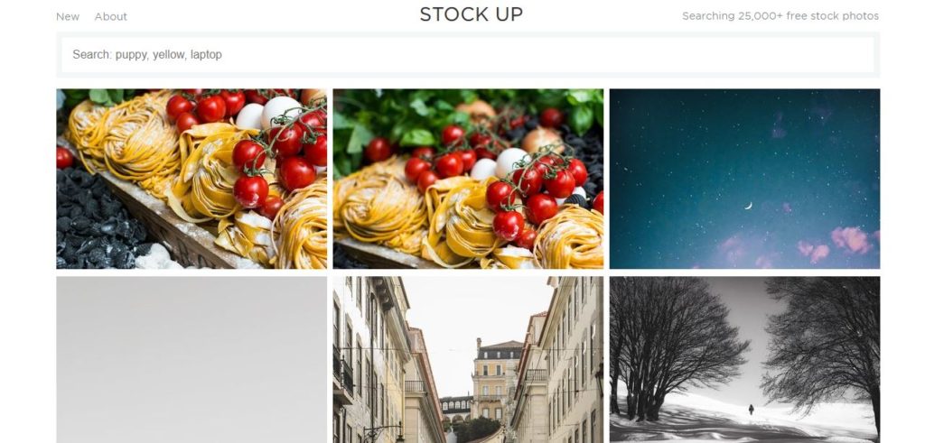 Banco de imagens – Stock Up