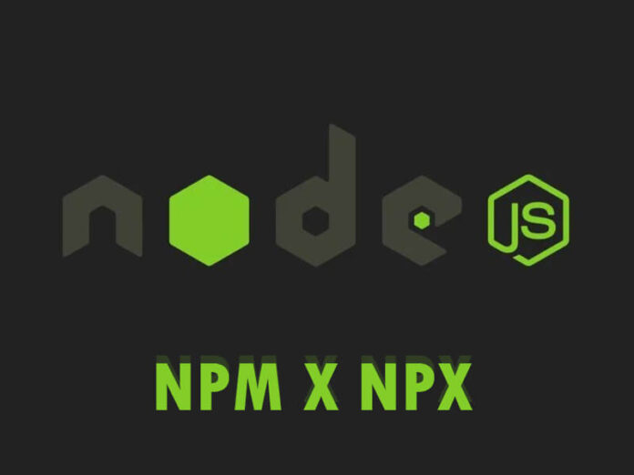 diferenças entre npm e npx